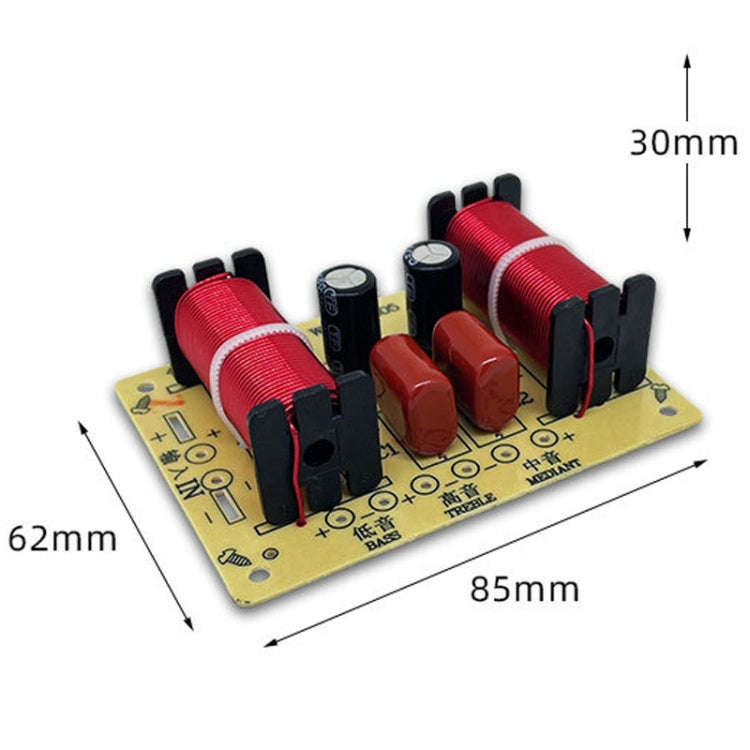 High Medium And Low 3-Way Audio Crossover Home Cinema Speaker Divider, Style: 305B Model