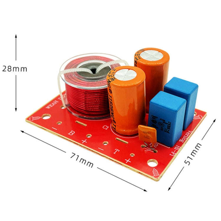 D224 High And Low 2-Way Audio Crossover Bookshelf Speaker Conversion Divider