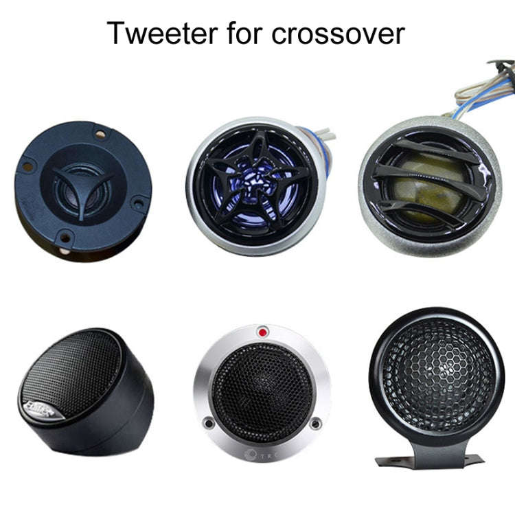 WEAH-T-5 Car Modification Tweeter Crossover Hi-Fi Audio Divider, Style: C Model 4.7UF