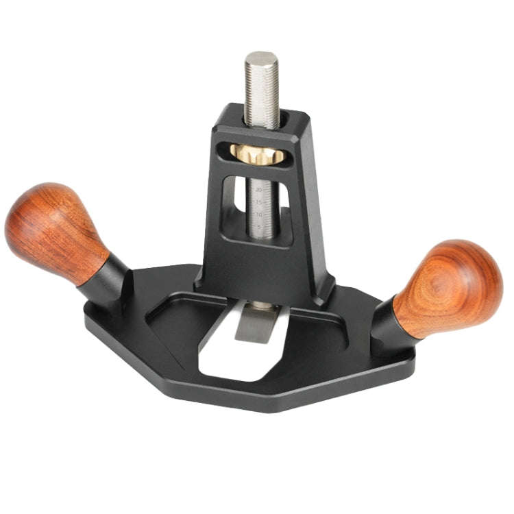 Router Planer Right Angle Tenon Shoulder Trimming Slotting Planer DIY Woodcraft Tool, Model: Wood...