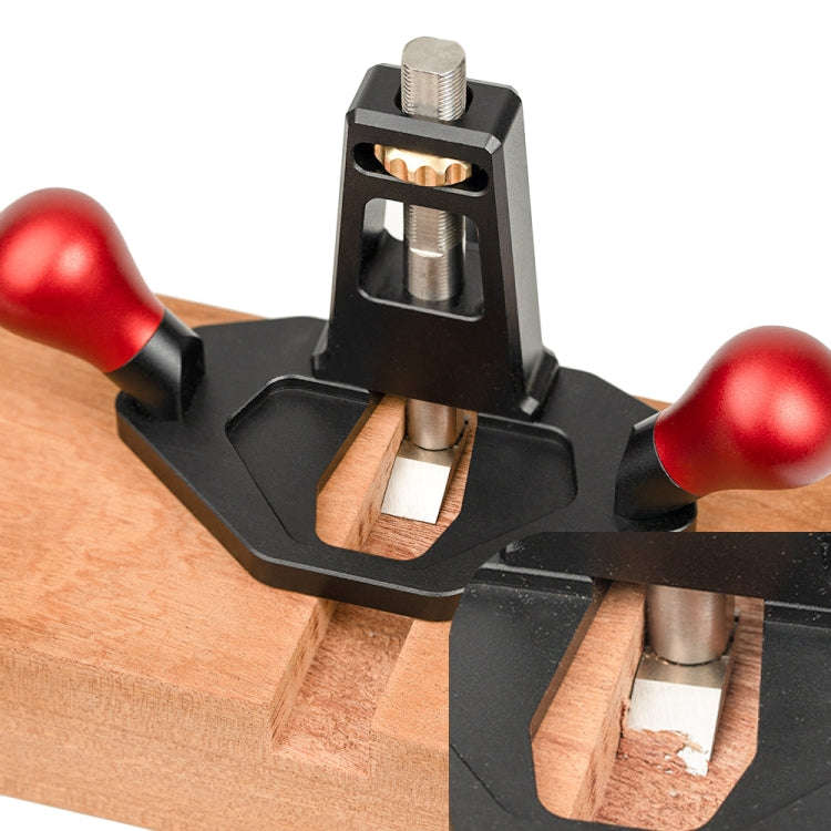 Router Planer Right Angle Tenon Shoulder Trimming Slotting Planer DIY Woodcraft Tool, Model: Alum...