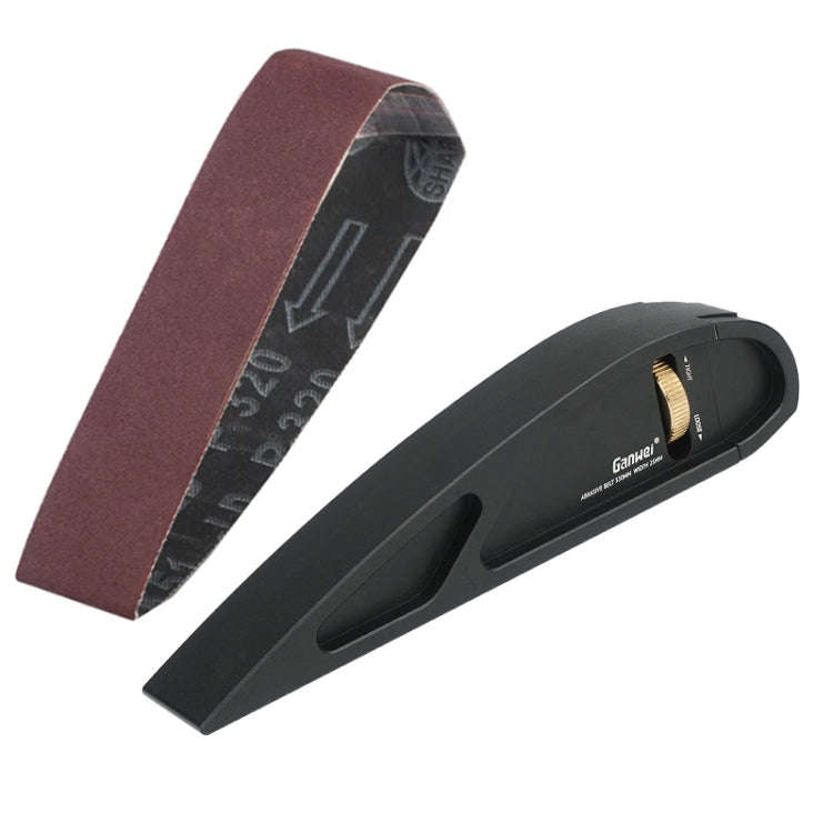 Ganwei Sandpaper Holder Adjustable Manual Curve Grinding Polishing Belt Sander Sandboard Woodwork...
