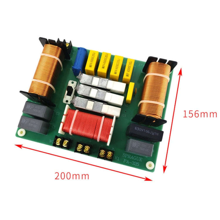 PA-325 One High Two Low Powered Stage Speaker Crossover Boards High-Fidelity Audio 3-Way Crossover