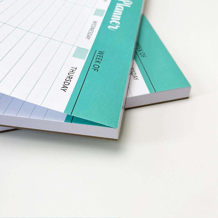 B5 52 Sheets Weekly Planner Tear-away Notepad Schedule Book To Do List Day Priorities(Style D)