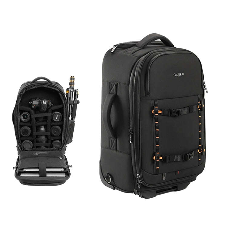 Cwatcun D136 Generation 1 Large Camera Trolley Shoulder Bag Large Capacity Outdoor Photography St...