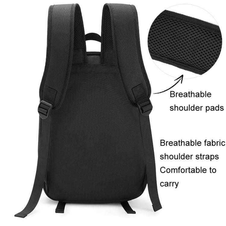 GELUZAK G19 1.0 Medium EVA Hard Shell Camera Bag SLR Camera Storage Backpack(Black)