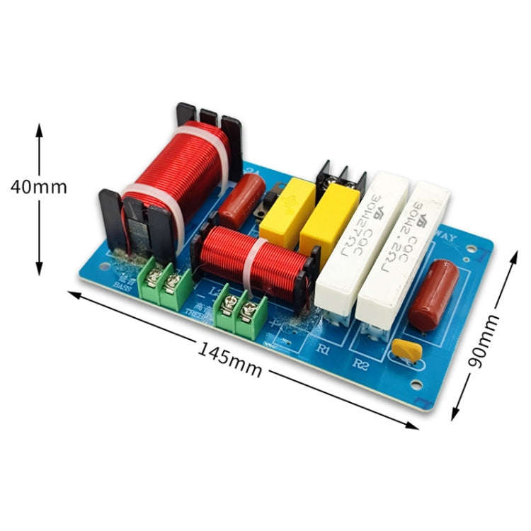 PA-2A High And Low 2-Way Audio Crossover Stage Speaker Conversion Divider