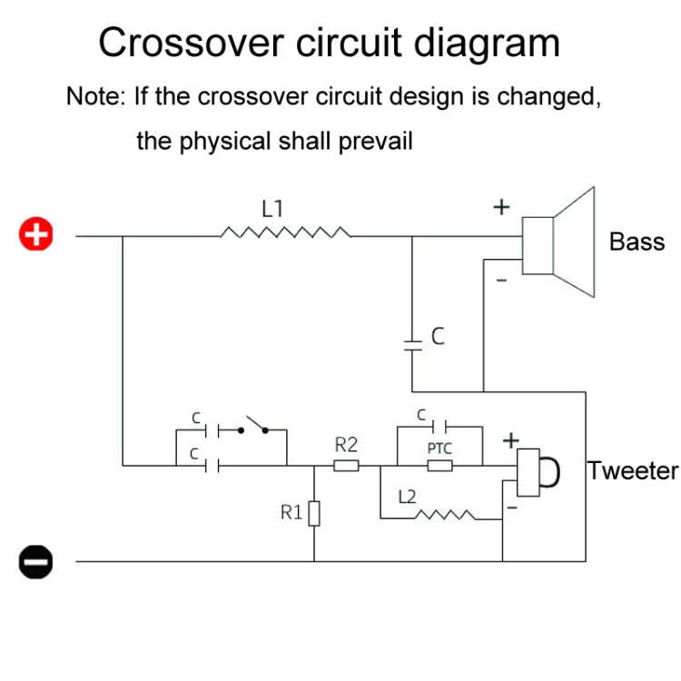 PA-2A High And Low 2-Way Audio Crossover Stage Speaker Conversion Divider
