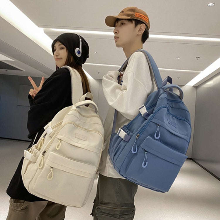 Student Backpack Lightweight Travel Bag Large Capacity Commuter Bag For Men And Women(Blue)