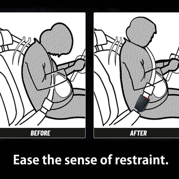 Car Seat Child Pregnant Woman Safety Belt Adjustable Extender, Length: EU/US Mini 23cm