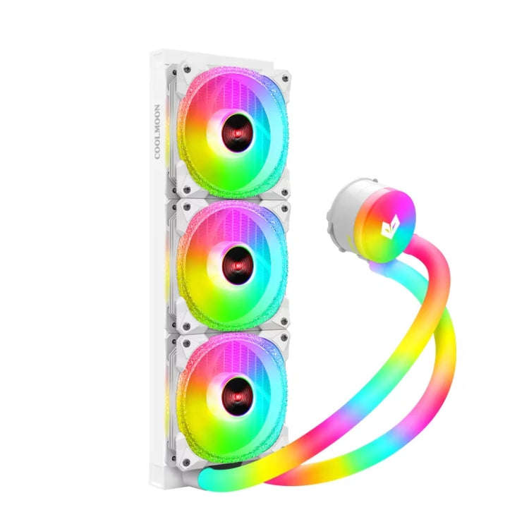 COOLMOON AS360 Magic Diamond Edition Computer Cooler ARGB Water Cooling Light Integrated CPU Radi...
