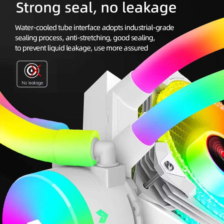 COOLMOON AS360 Magic Diamond Edition Computer Cooler ARGB Water Cooling Light Integrated CPU Radi...