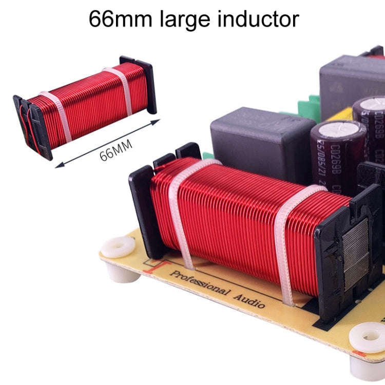 RCEDA-406 One High One Medium Two Low 4-Way Speaker Crossover Audio Modification Divider