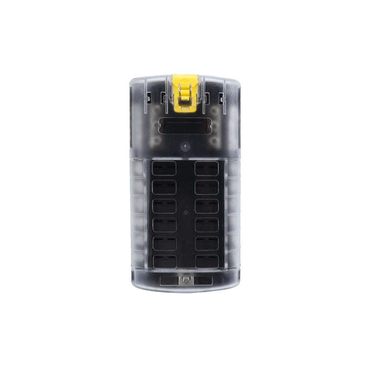 RV Yacht 12-way LED Insulated Flame-retardant Fuse Holder Box with Wire(Configuration 3)