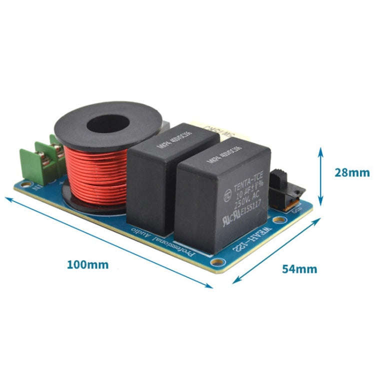 SP-122 120W Single Pure Midrange Crossover Board Hi-Fi Speaker Conversion Divider