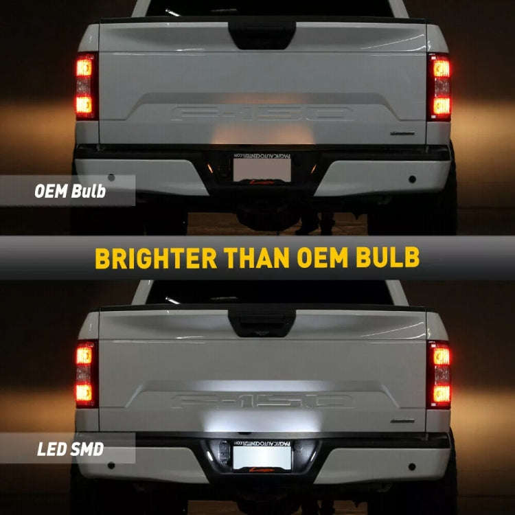 2pcs For 2015 Ford F-150 Raptor LED License Plate Light