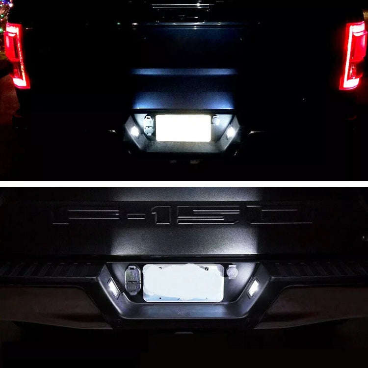 2pcs For 2015 Ford F150 Raptor LED License Plate Light