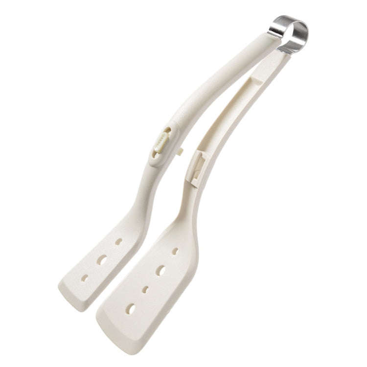 Household Spatula Clip Kitchen Anti-Scald And High Temperature Resistant Food Clamp(White)