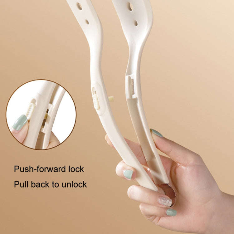 Household Spatula Clip Kitchen Anti-Scald And High Temperature Resistant Food Clamp(White)