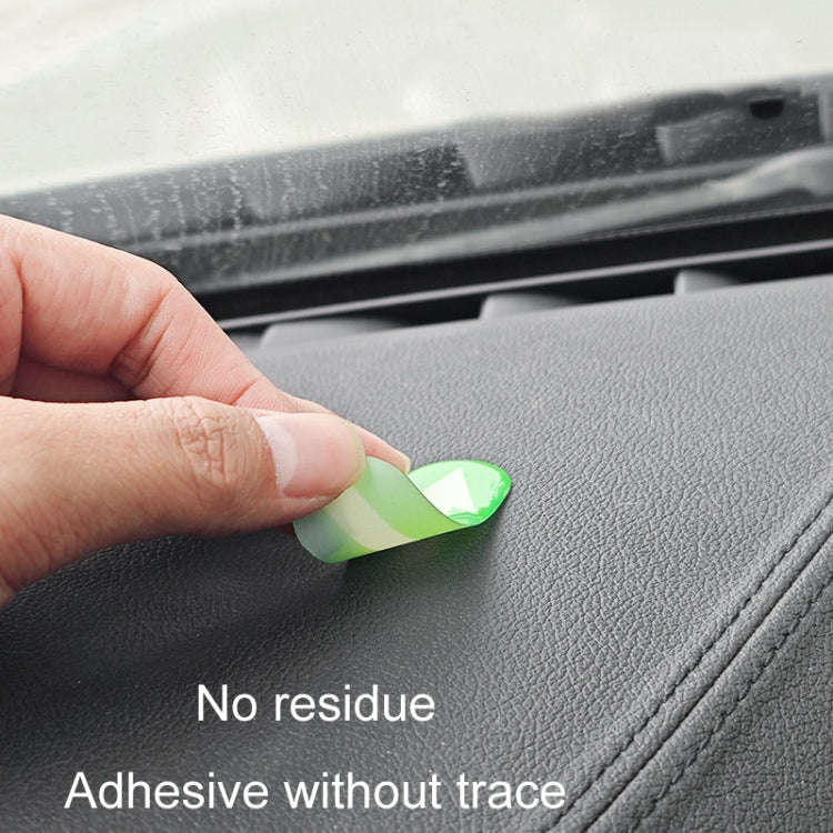 2pairs Safety Point Driving Assistance Positioning Mark Car Interior Luminous Sticker