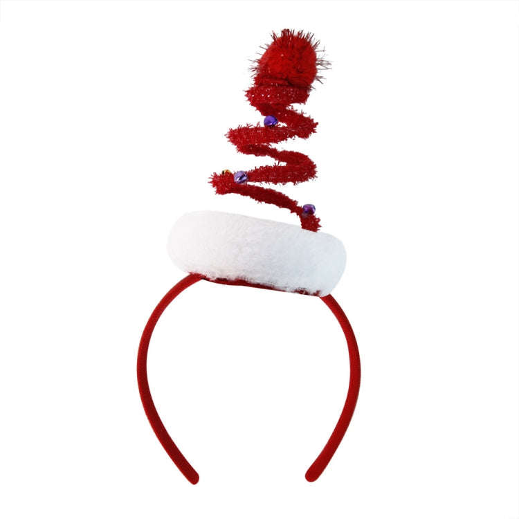 Christmas Party Decoration Headband Children Festival Hair Accessories, Color: Spiral Christmas Tree