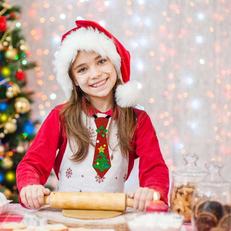 Christmas Children Cartoon Ties Holiday Party Performance Costume Props, Color: HOHO Beard