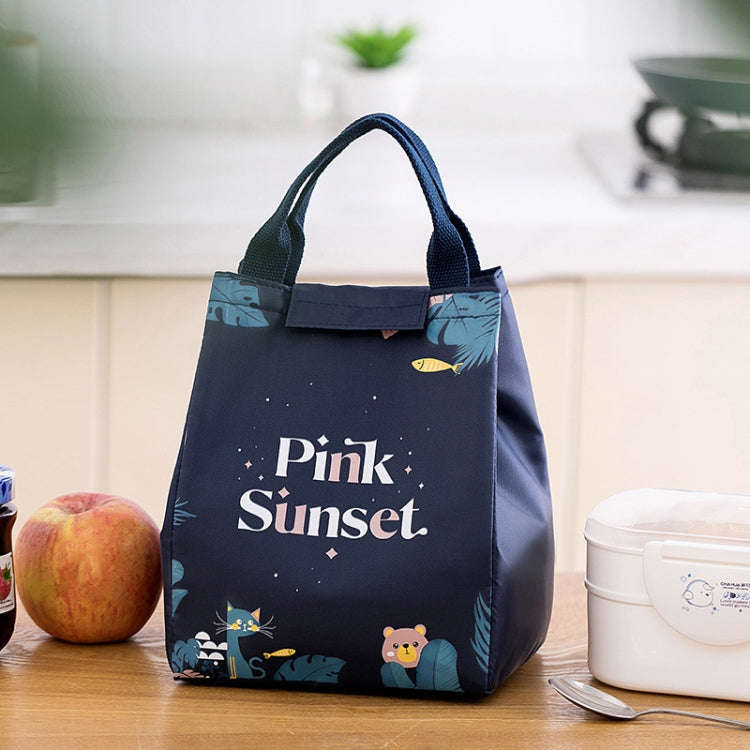 Lunch Thermal Bag Cooler Picnic Tote Food Bag Large Capacity  Insulated Storage Pack, Style: Big ...