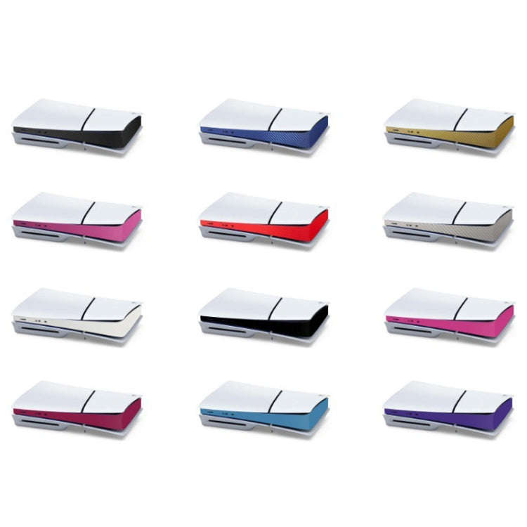 For PS5 Slim Console Middle Sticker Scratch Resistant Digital Optical Drive Version Universal Sti...