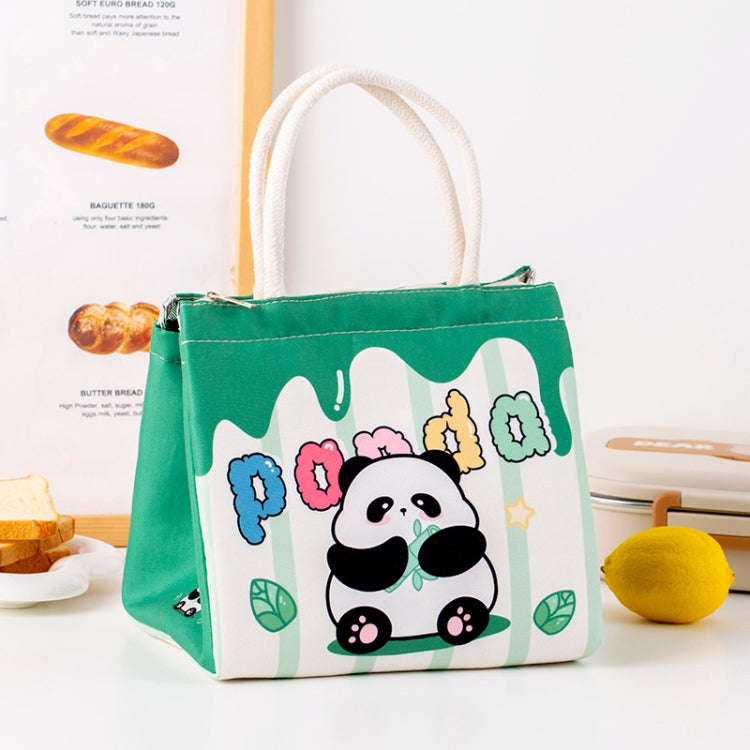 Cute Cartoon Portable Thermal Bento Bag Thickened Aluminum Film Insulation Lunch Box Storage Bag,...