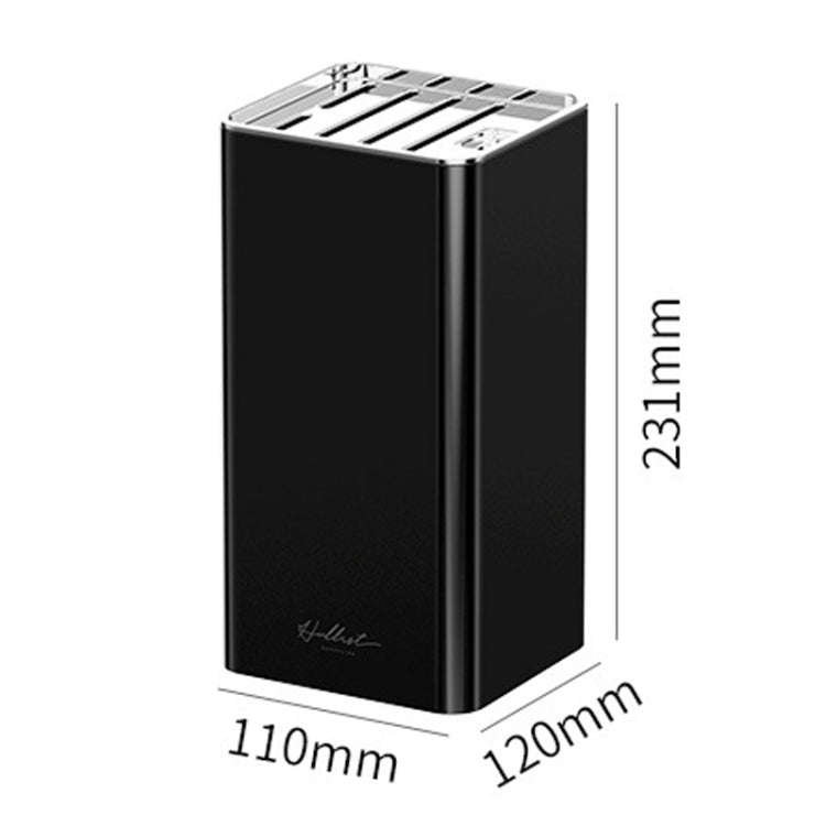 Kitchen Knife Organizer Household Cooking Knife Storage Rack(Black)