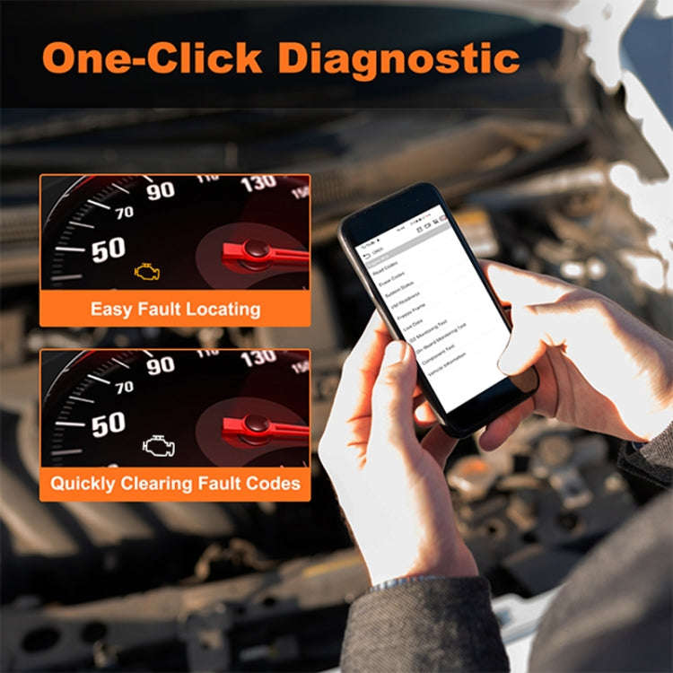 HUMZOR OBD Full System Mobile Phone Bluetooth 5.2 Car Fault Detector