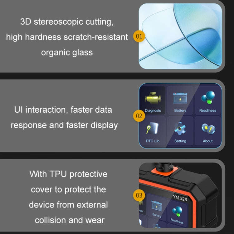 OBD Car Battery Fault Scanning Diagnostic Instrument
