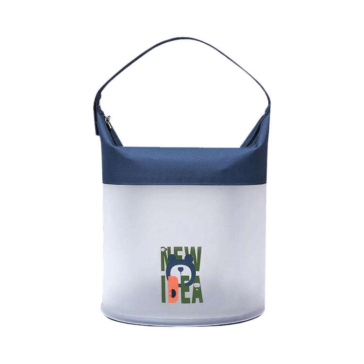 Outdoor Traveling Waterproof Swimming Bag Portable Toiletry Organizer Pack(Navy Blue)
