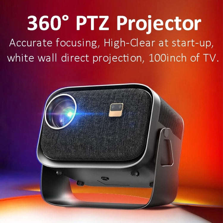 Same Screen Version For Mobile Phone Portable Mini Projector Smart Home Theater(US Plug)