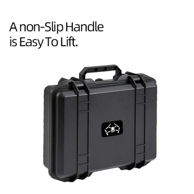 For DJI Mini 4K / Mini 2 SE / Mini 2 Suitcase Explosion-Proof Box Compatible With RC-N1 / N2(Black)