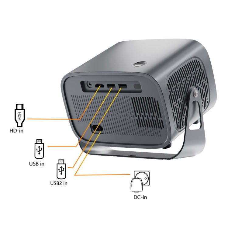 A10 4K Smart Android Portable Projector US Plug