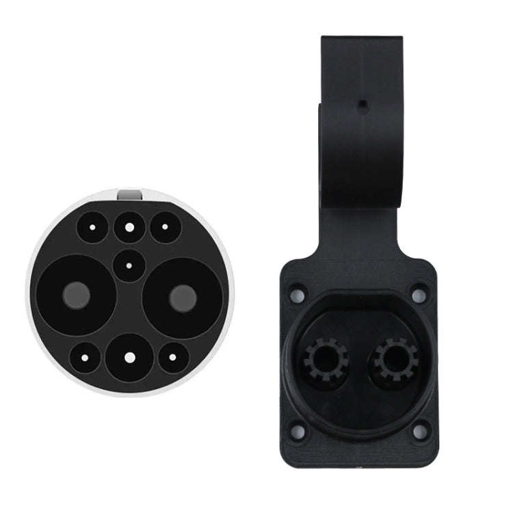 Electric Vehicle Charging Pile Hanging Wire Fixing Bracket(Black)