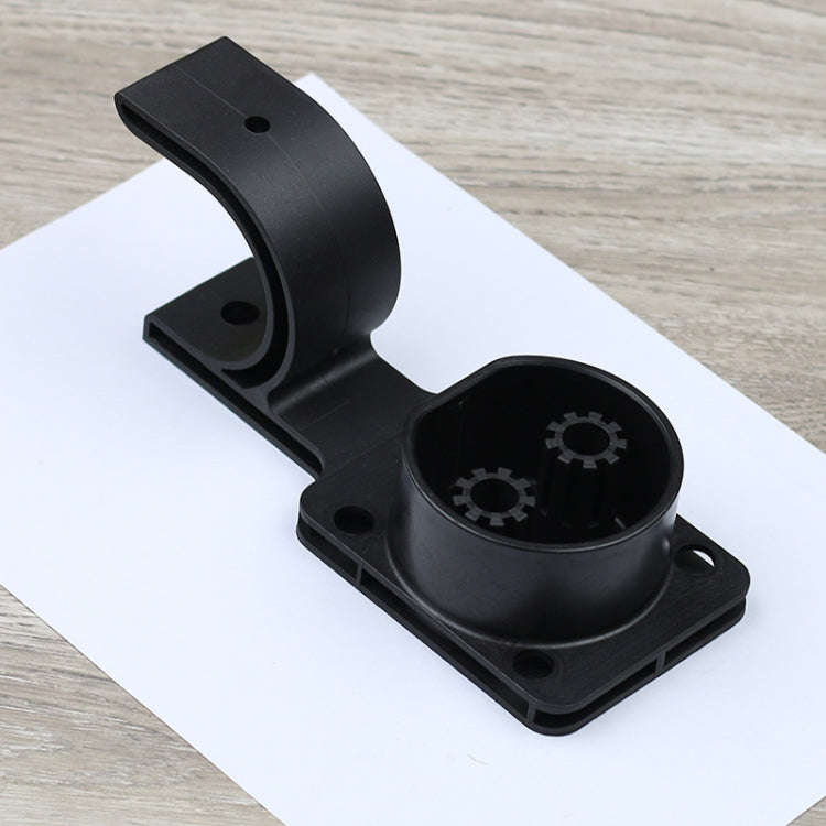 Electric Vehicle Charging Pile Hanging Wire Fixing Bracket(Black)