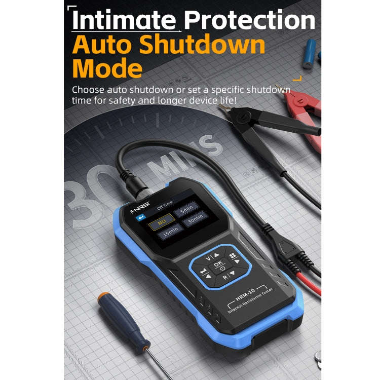 FNIRSI 18650 Lithium Battery Internal Resistance Voltage Measuring Instrument(HRM-10)