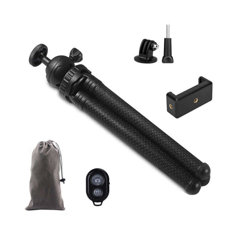 Octopus Fish Silicone Camera Tripod Desktop Folding Stand With Bluetooth Controller+Adapter+Phone...