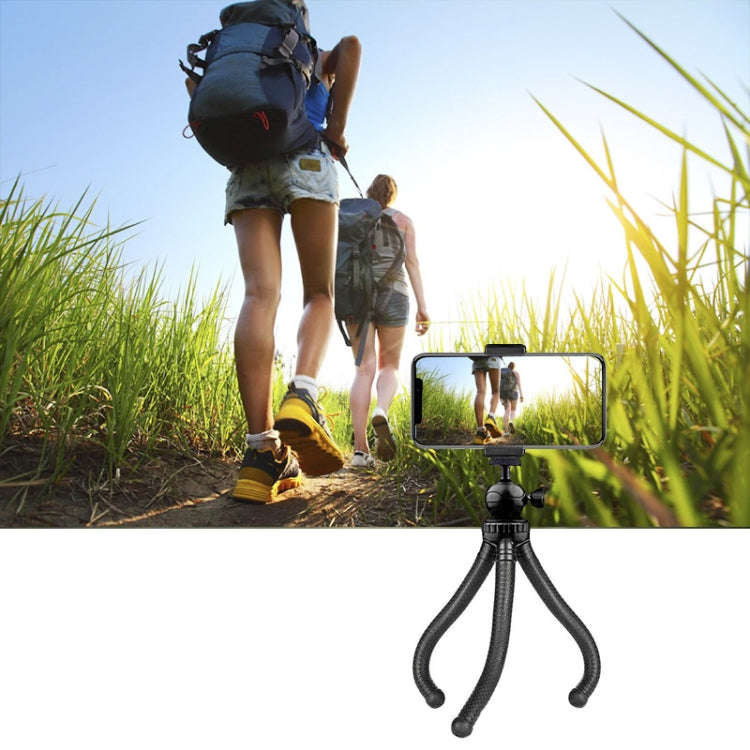 Octopus Fish Silicone Camera Tripod Desktop Folding Stand Single Tripod