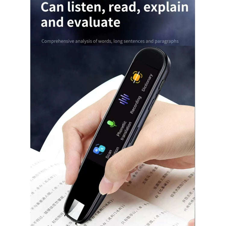 International Version Multi-language Camera Scanning Offline Translation Pen(Black)
