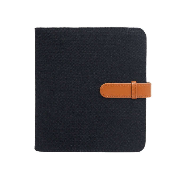 3 inch 288-photo Cotton Linen Album(Black)
