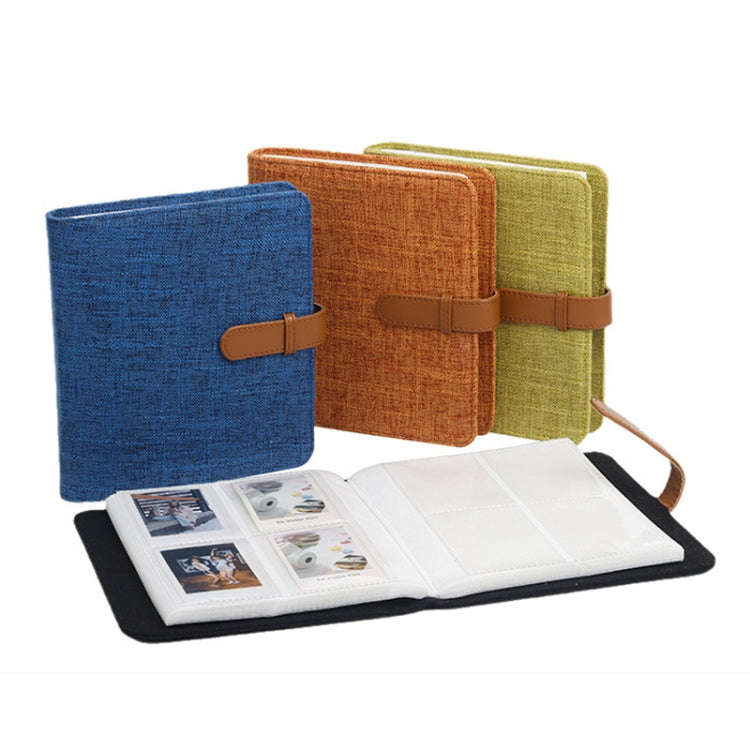 3 inch 288-photo Cotton Linen Album(Black)