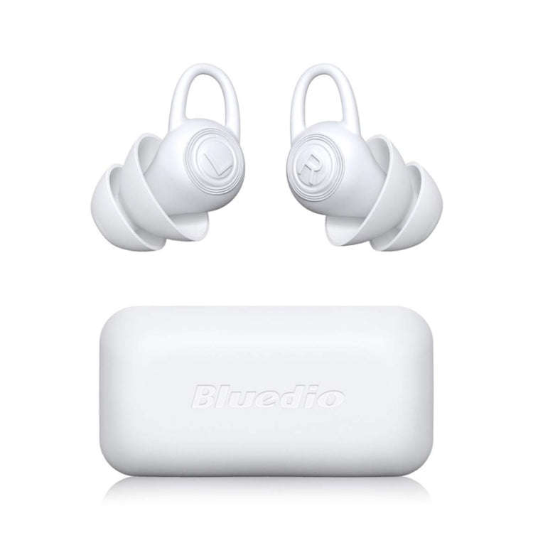 Bluedio NE Sleeping Silicone Earplugs Noise Reducing Soundproofing Earplugs With Storage Case(White)