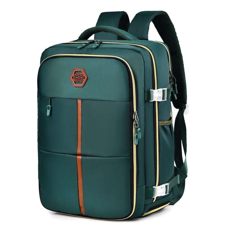 WEIXIER B717 Large Capacity Travel Shoulder Bag Simple Students Universal Schoolbag(Green)