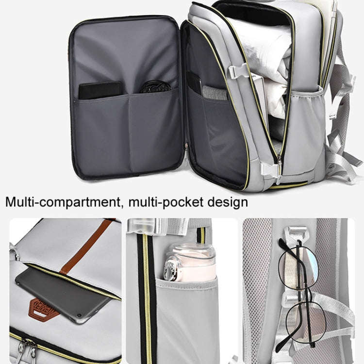 WEIXIER B717 Large Capacity Travel Shoulder Bag Simple Students Universal Schoolbag(Black)