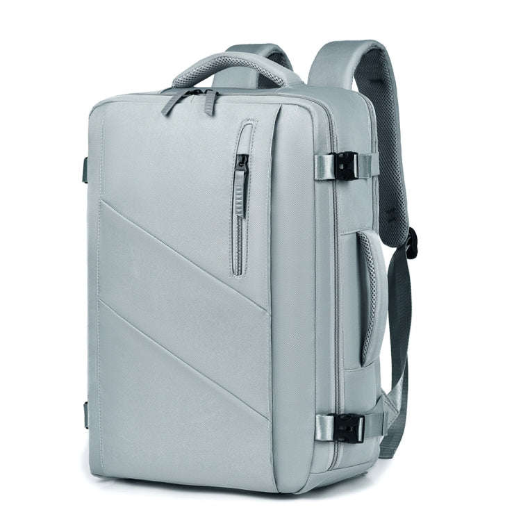 WEIXIER B722 Simple Style Large Capacity Travel Multifunctional Backpack(Light Blue)