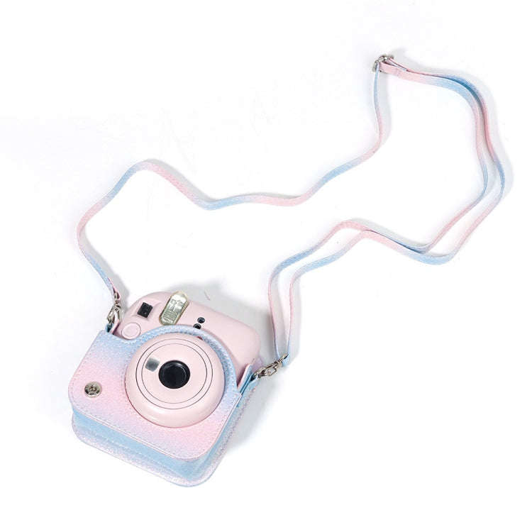 Colorful Starry Sky Camera Protection Bag For Fujifilm Instax Mini 12(Blue Green)