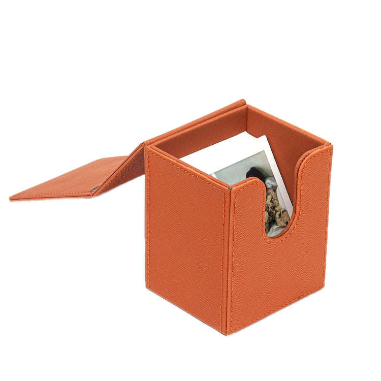 Portable Photo Display Storage Game Card Box For SQ(Brown)